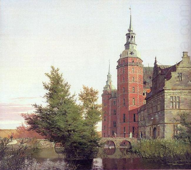Frederiksborg Castle Seen from the Northwest, Christen Kobke